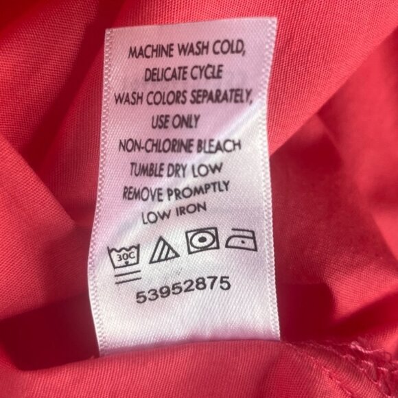 Jessica London Button Down Shirt Womens 18W Pink New WOT - Picture 8 of 8